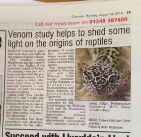 How the snake got his venom